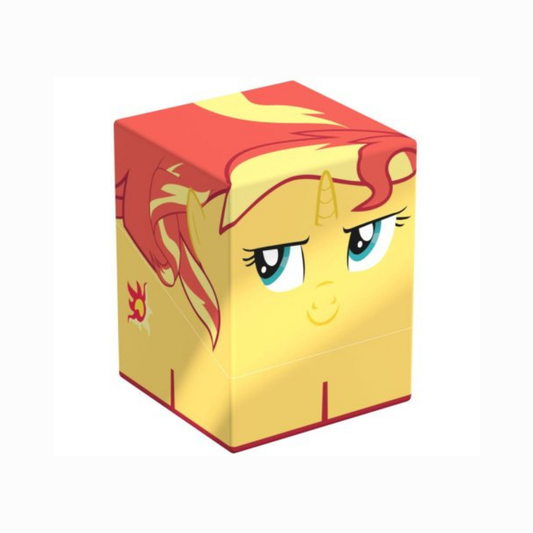 Ultimate Guard Squaroe Deckbox My Little Pony – Sunset Shimmer Design, stabile Deckbox für Trading Cards
