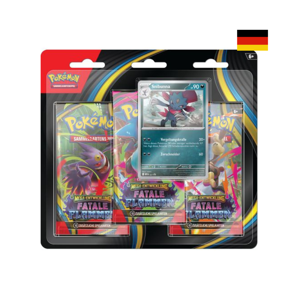 Fatale Flammen - 3-Pack Blister "Snibunna"