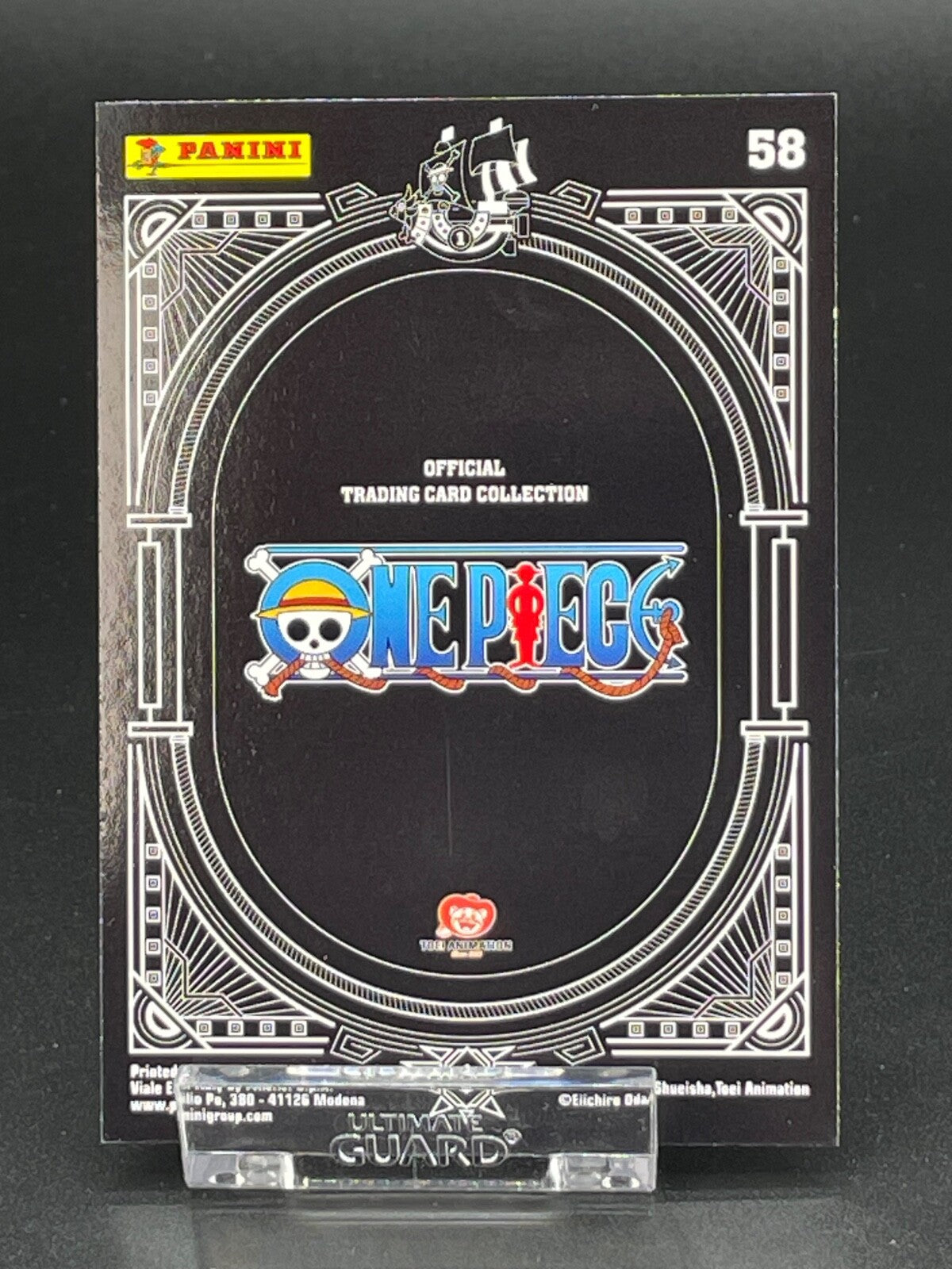 Panini One Piece 25th Anniversary Karte Nr. 58 Sir Crocodile Rainbow Parallel