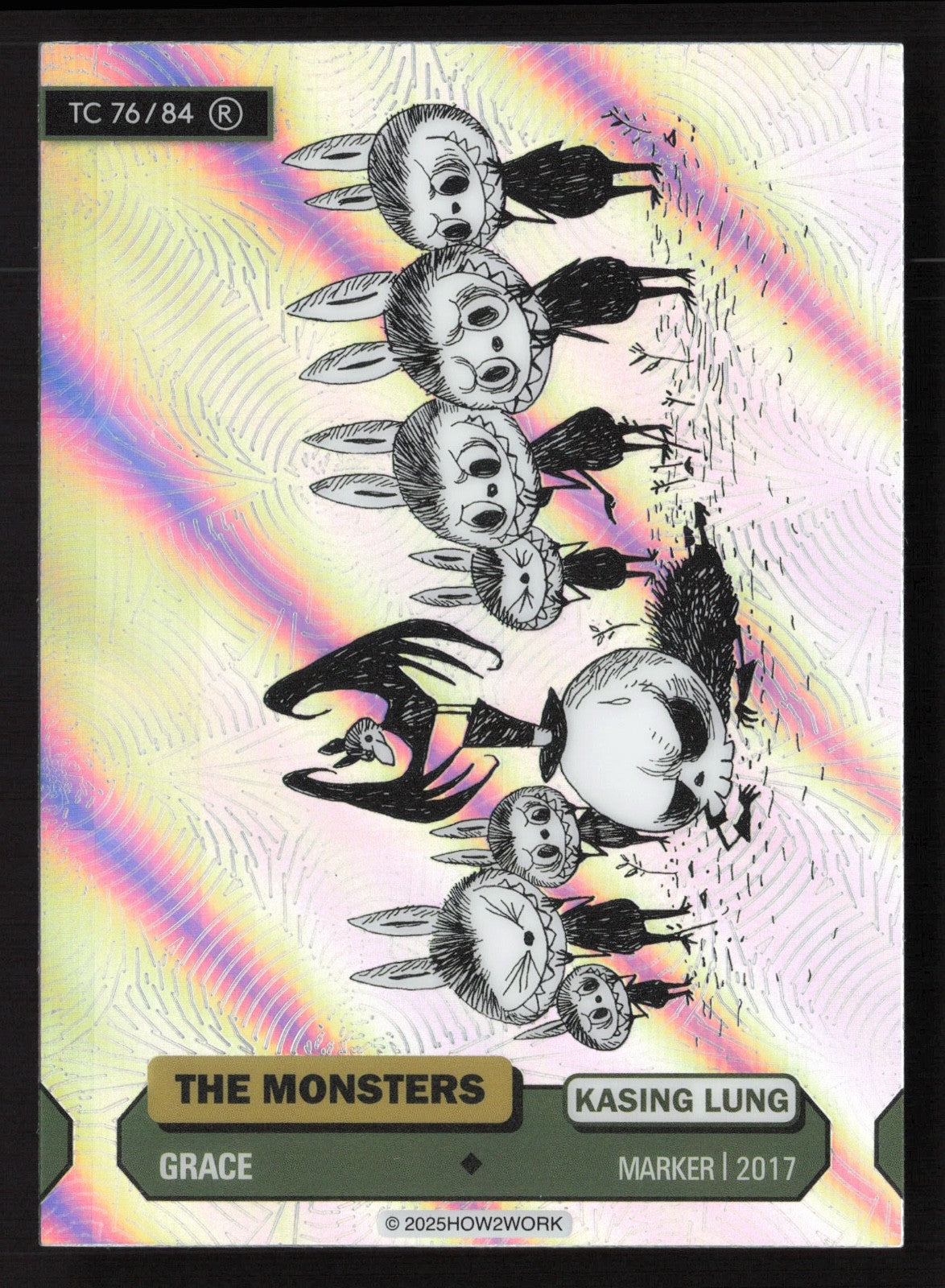 Labubu The Monsters Series 3 - How2Work – TC 76/84 R Grace