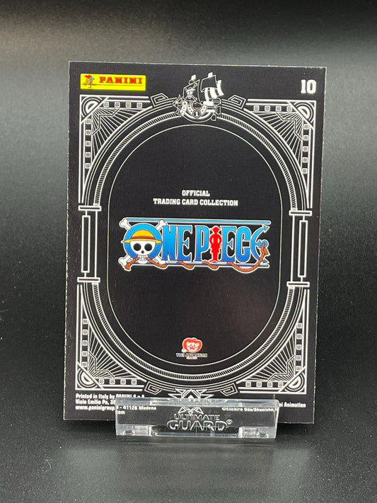 Panini One Piece 25th Anniversary Karte Nr. 10 Lorenor Zorro Rainbow Parallel