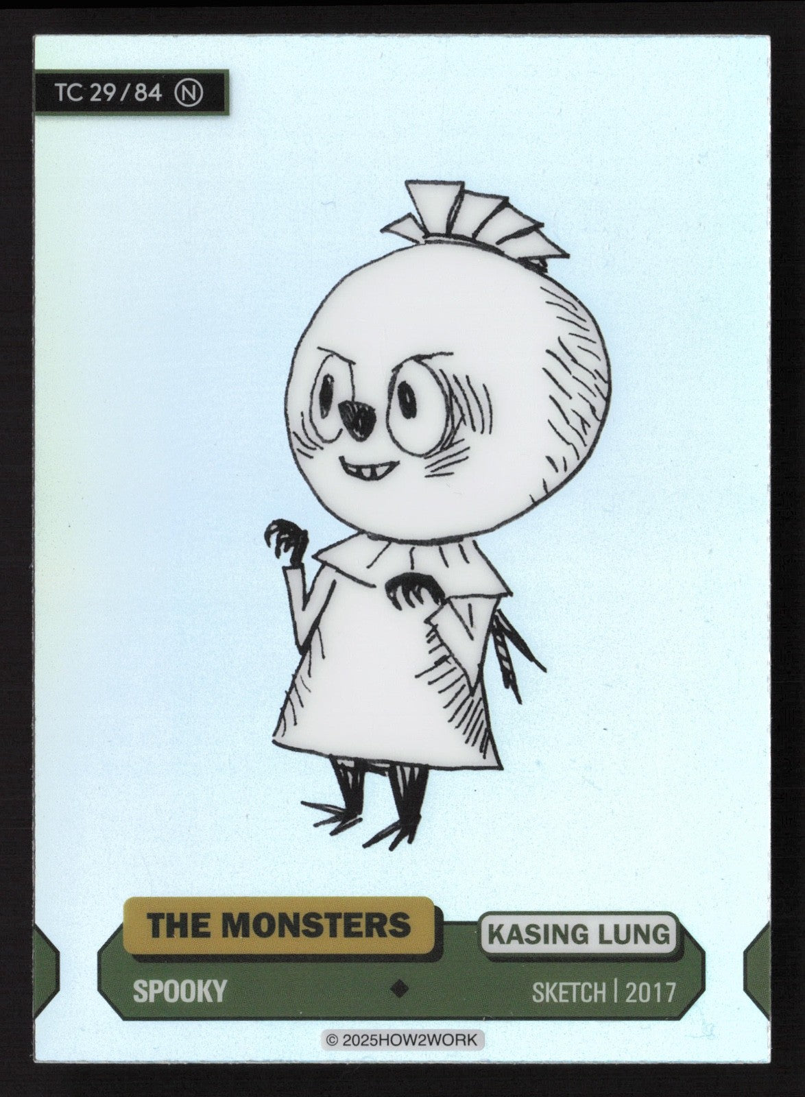Labubu The Monsters Series 3 - How2Work – TC 29/84 N Spooky