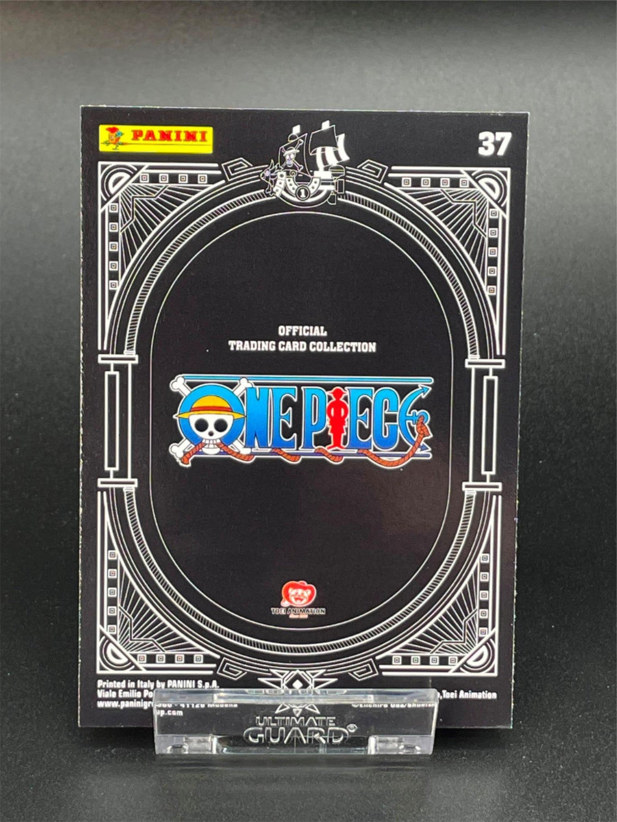 Panini One Piece 25th Anniversary Karte Nr. 37 - Zeff - Rainbow Parallel