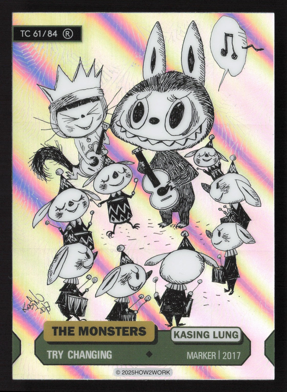 Labubu The Monsters Series 3 - How2Work – TC 61/84 R Try Changing