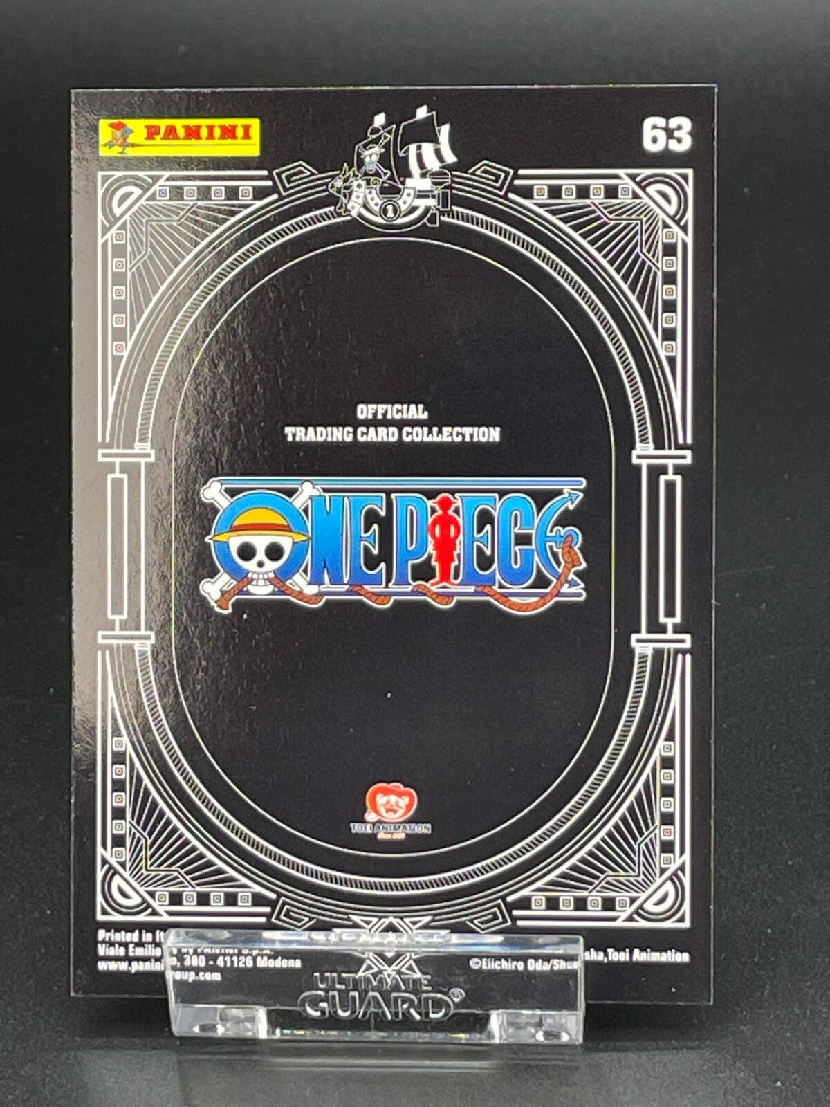 Panini One Piece 25th Anniversary Karte Nr. 63 Caesar Crown Rainbow Parallel