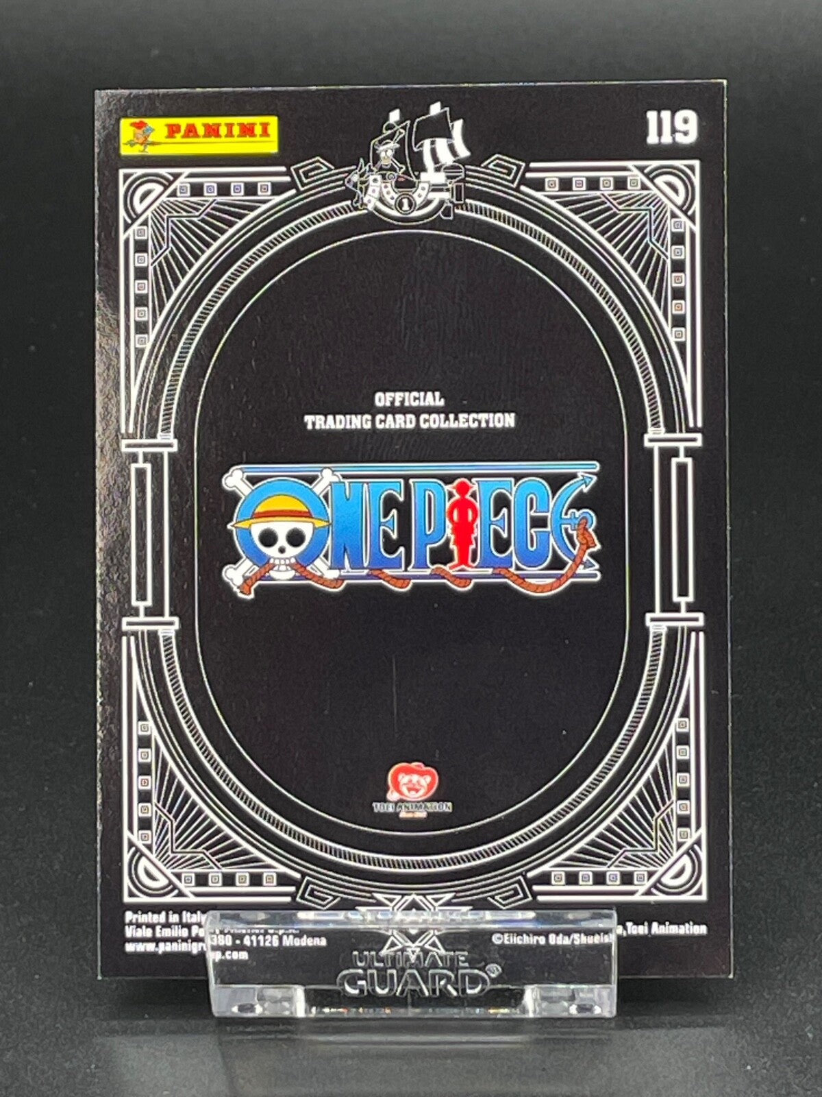 Panini One Piece 25th Anniversary Karte Nr. 119 Aramaki Rainbow Parallel