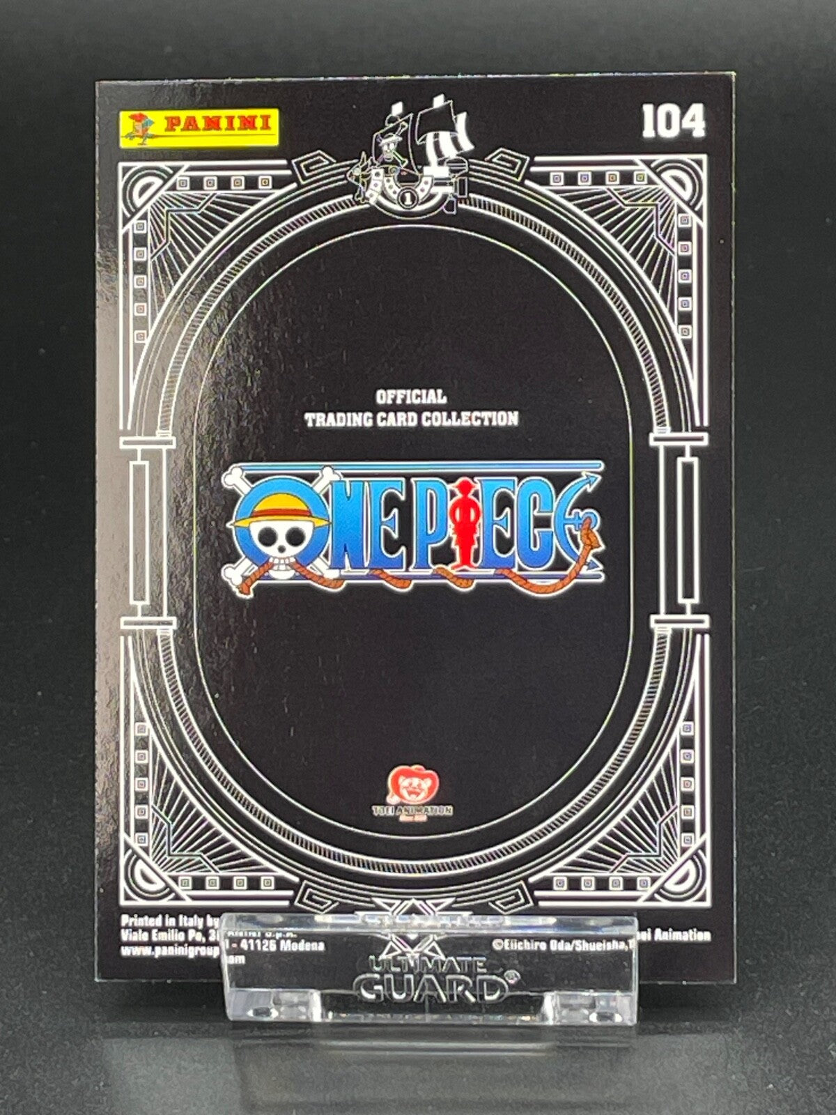 Panini One Piece 25th Anniversary Karte Nr. 104 Gecko Morla Rainbow Parallel