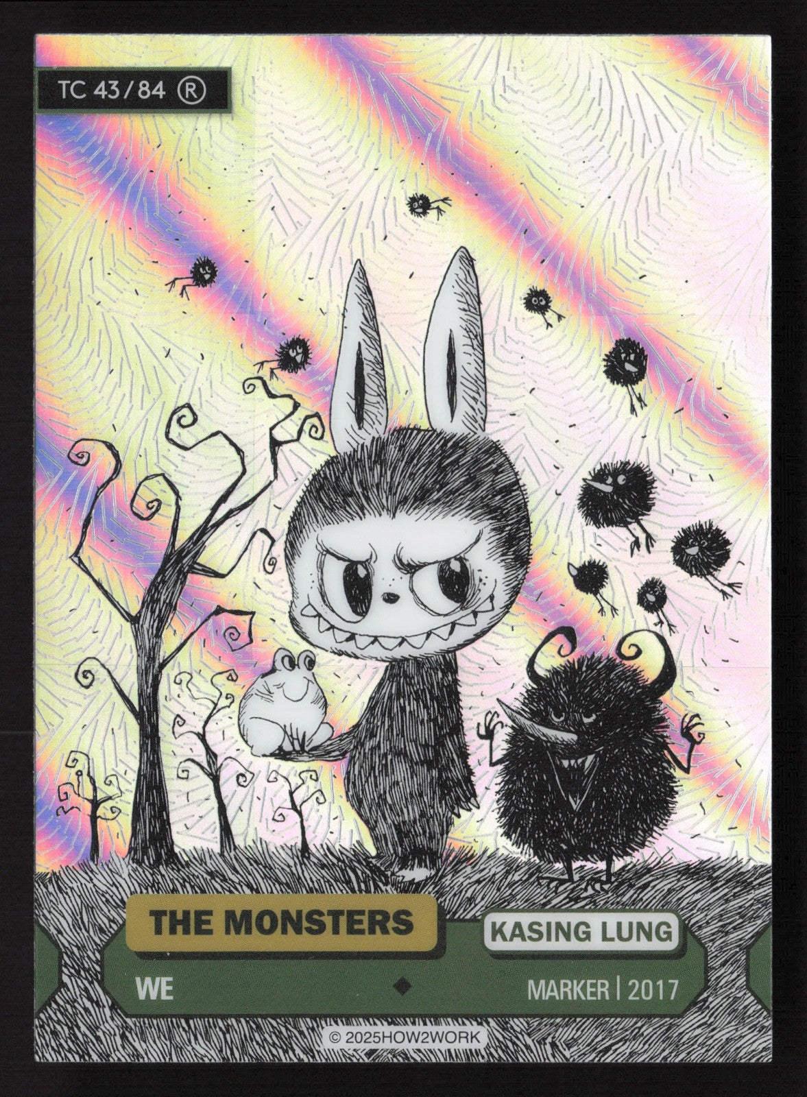 Labubu The Monsters Series 3 - How2Work – TC 43/84 R WE