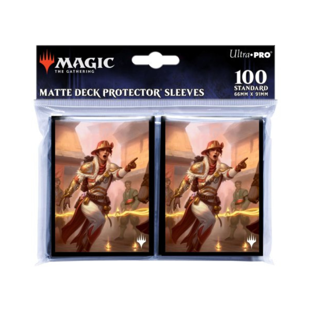 Magic: The Gathering Matte Deck Protector Sleeves mit Planeswalker-Artwork – 100 Standard-Kartenhüllen 66×91 mm von Ultra Pro für MTG-Decks und Turnierschutz