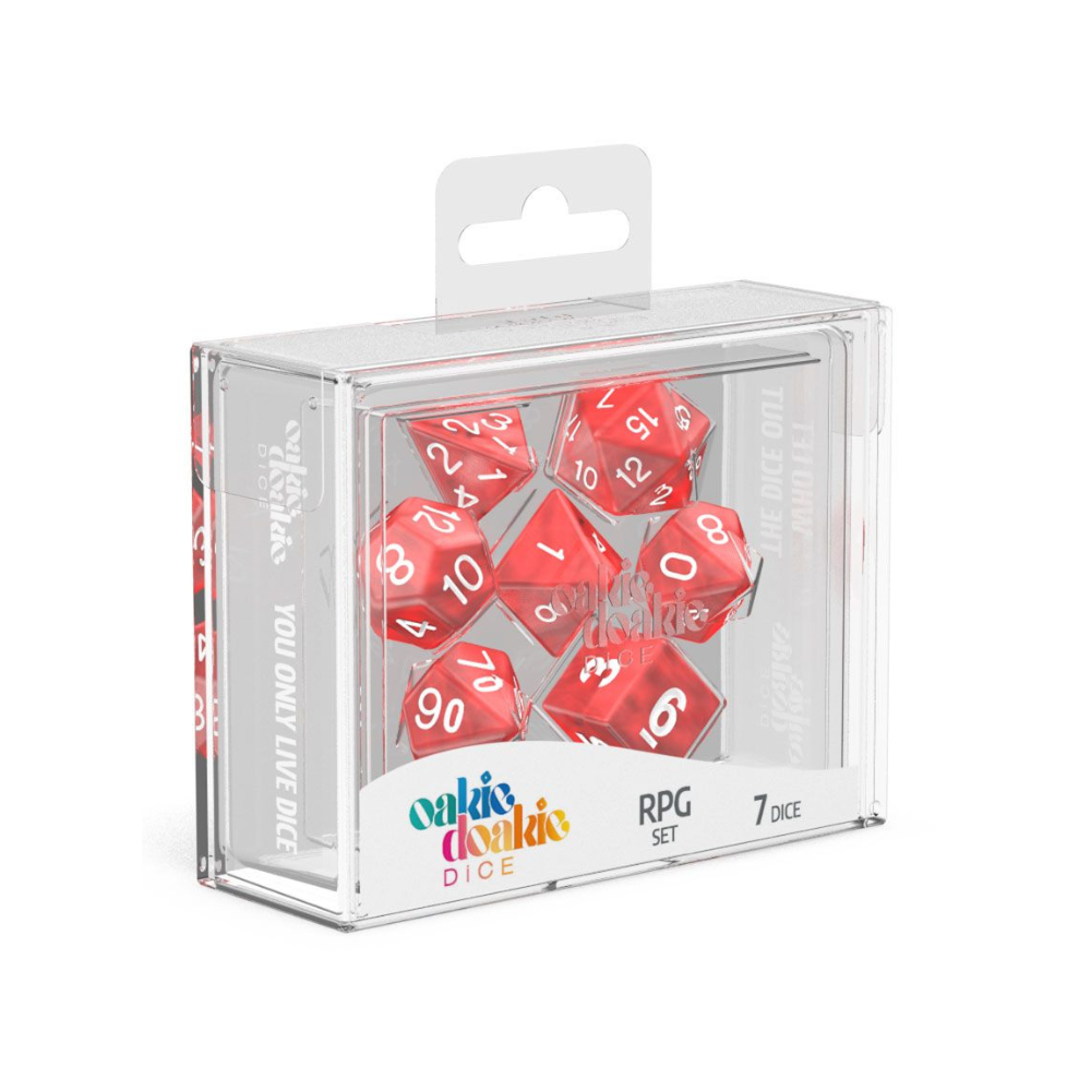 Würfelset RPG - Marble (7)