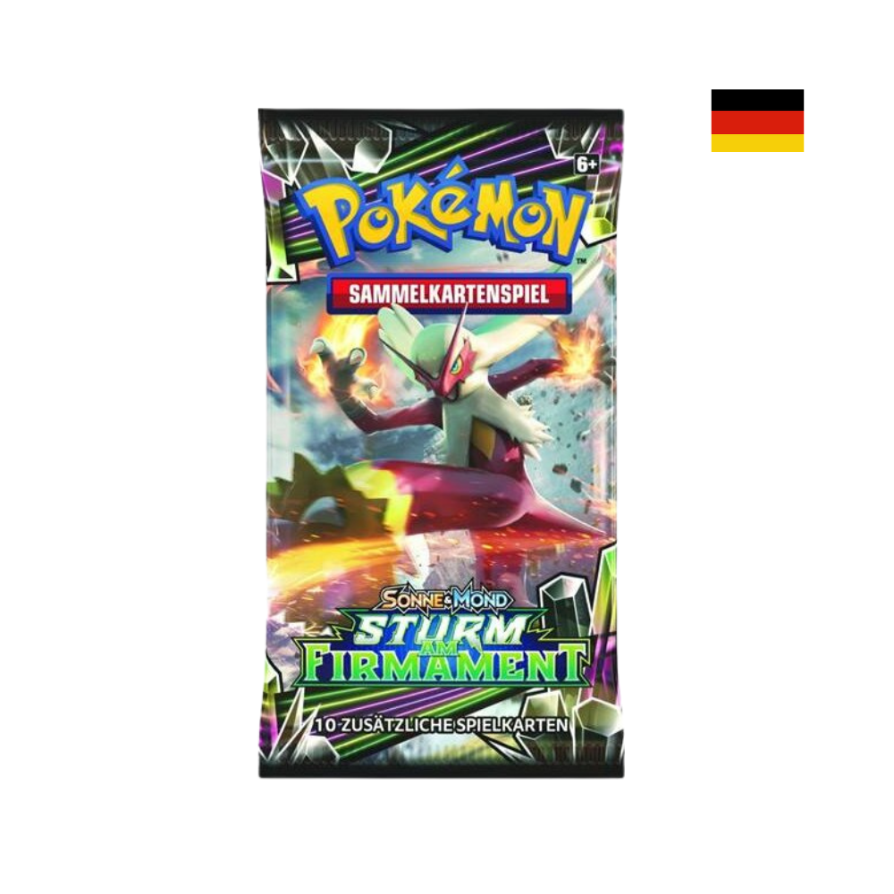 Pokemon Sturm am Firmament Booster mit Lohgock Illustration – deutsche Version