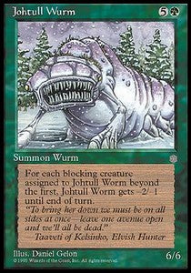 Johtull Wurm - Ice Age (Uncommon)