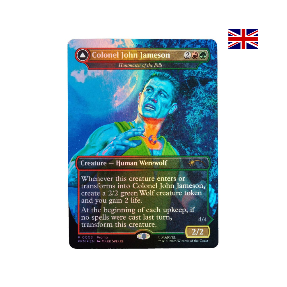 Actionfigur - Man-Wolf (plus exklusive Foil-Karte)