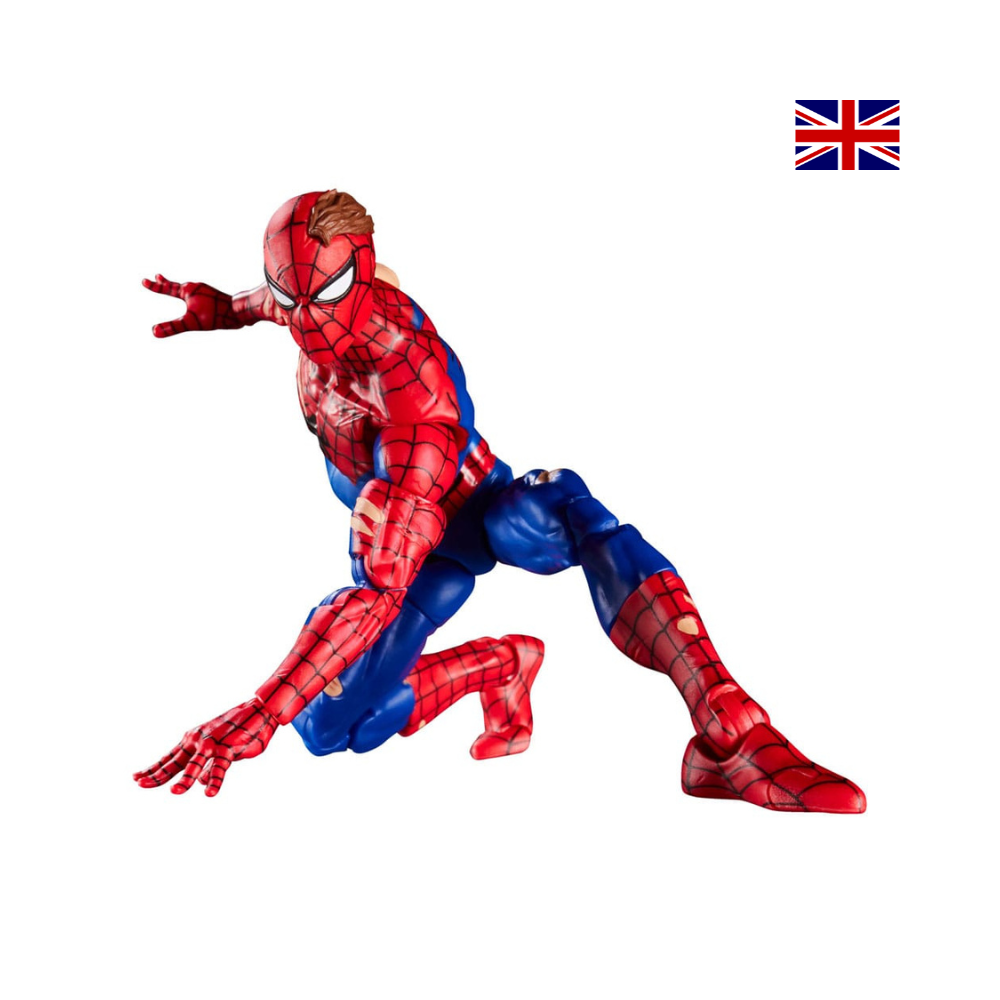 Actionfigur - Battle-Damaged Spider-Man (plus exklusive Foil-Karte)
