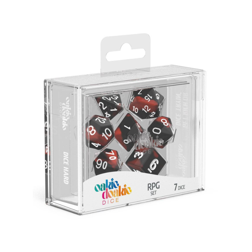 Würfelset RPG - Glow in the Dark (7)