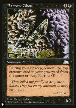 Barrow Ghoul - The List (Common)