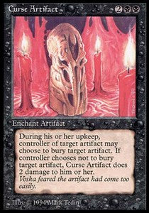 Curse Artifact - The Dark (Uncommon)