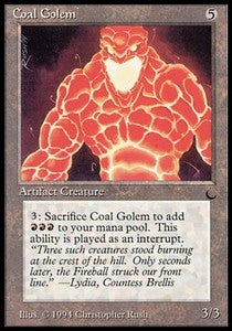 Coal Golem - The Dark (Uncommon)