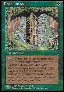 Elven Fortress (V.4) - Fallen Empires (Common)