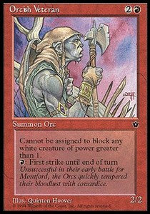 Orcish Veteran (V.3) - Fallen Empires (Common)