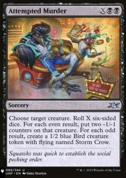 Attempted Murder - Mystery Booster 2: Reprints from Across Magic's History (Uncommon)