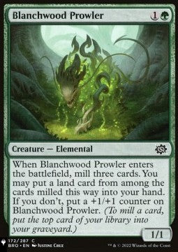 Blanchwood Prowler - Mystery Booster 2: Reprints from Across Magic's History (Common)