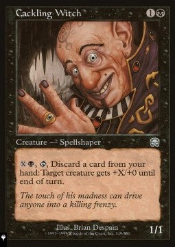Cackling Witch - Mystery Booster 2: Reprints from Across Magic's History (Uncommon)