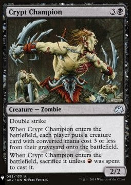 Crypt Champion - Mystery Booster 2: Reprints from Across Magic's History (Uncommon)
