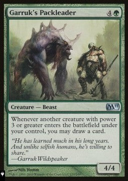 Garruk's Packleader - Mystery Booster 2: Reprints from Across Magic's History (Uncommon)