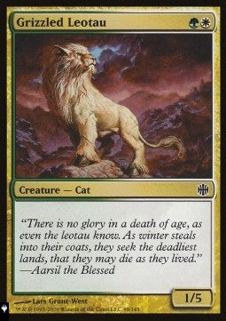 Grizzled Leotau - Mystery Booster 2: Reprints from Across Magic's History (Common)