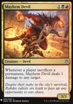 Mayhem Devil - Mystery Booster 2: Reprints from Across Magic's History (Uncommon)