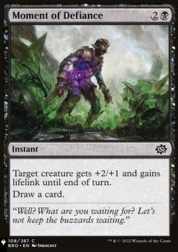 Moment of Defiance - Mystery Booster 2: Reprints from Across Magic's History (Common)