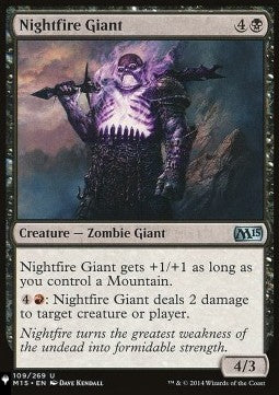Nightfire Giant - Mystery Booster 2: Reprints from Across Magic's History (Uncommon)