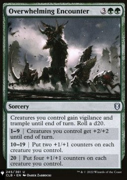 Overwhelming Encounter - Mystery Booster 2: Reprints from Across Magic's History (Uncommon)