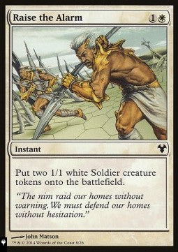 Raise the Alarm - Mystery Booster 2: Reprints from Across Magic's History (Common)