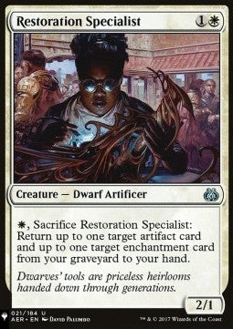 Restoration Specialist - Mystery Booster 2: Reprints from Across Magic's History (Uncommon)
