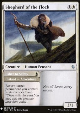 Shepherd of the Flock // Usher to Safety - Mystery Booster 2: Reprints from Across Magic's History (Uncommon)