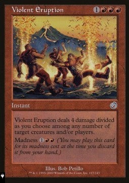Violent Eruption - Mystery Booster 2: Reprints from Across Magic's History (Uncommon)