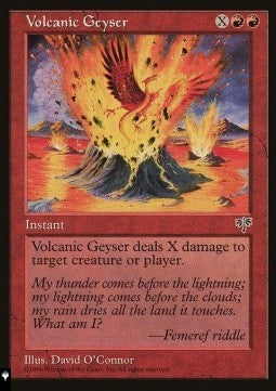 Volcanic Geyser - Mystery Booster 2: Reprints from Across Magic's History (Uncommon)