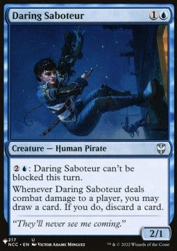 Daring Saboteur - Mystery Booster 2: Reprints from Across Magic's History (Uncommon)