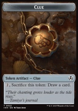 Clue Token // Eldrazi Horror Token (C 3/2)