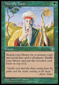 Worldly Tutor - Mirage (Uncommon)