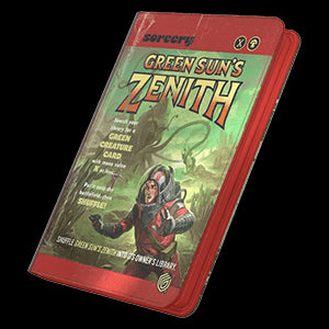 Edge of Eternities: "Green Sun's Zenith" Zipfolio 360 Xenoskin 9-Pocket Binder - Edge of Eternities