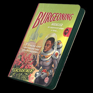 Edge of Eternities: "Burgeoning" Zipfolio 360 Xenoskin 9-Pocket Binder - Edge of Eternities