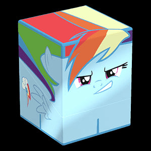 Ultimate Guard Squaroe My Little Pony Friendship is Magic Boulder Deck Case 100+ (Rainbow Dash)