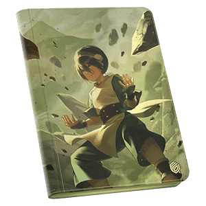 Ultimate Guard Sammelkarten-Ordner mit Toph Erdbändiger Artwork aus Avatar. Hochwertiger Binder für TCG-Sammlungen wie Magic, Pokémon oder Yu-Gi-Oh.