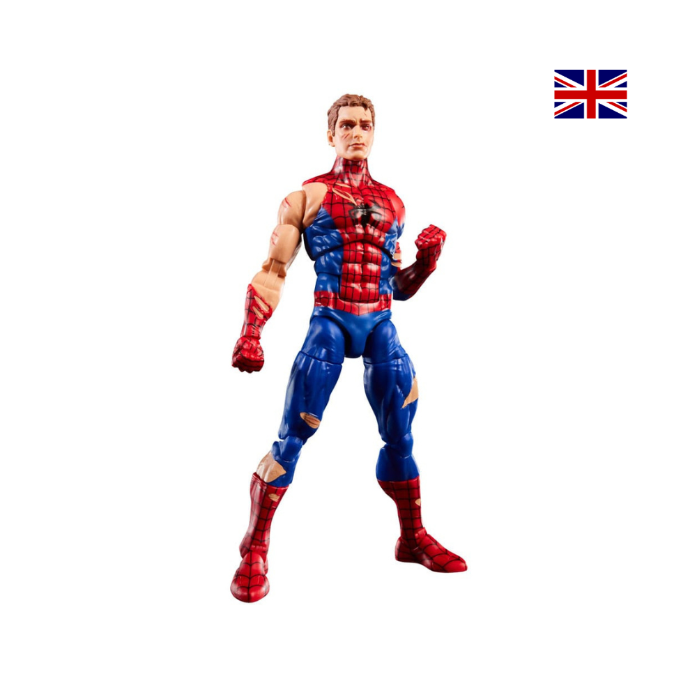 Actionfigur - Battle-Damaged Spider-Man (plus exklusive Foil-Karte)