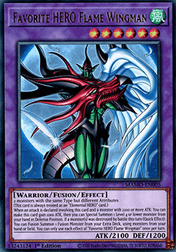 Favorite HERO Flame Wingman (V.1 - Ultra Rare)