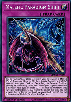 Malefic Paradigm Shift (V.2 - Secret Rare)