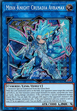 Mekk-Knight Crusadia Avramax (V.2 - Secret Rare)